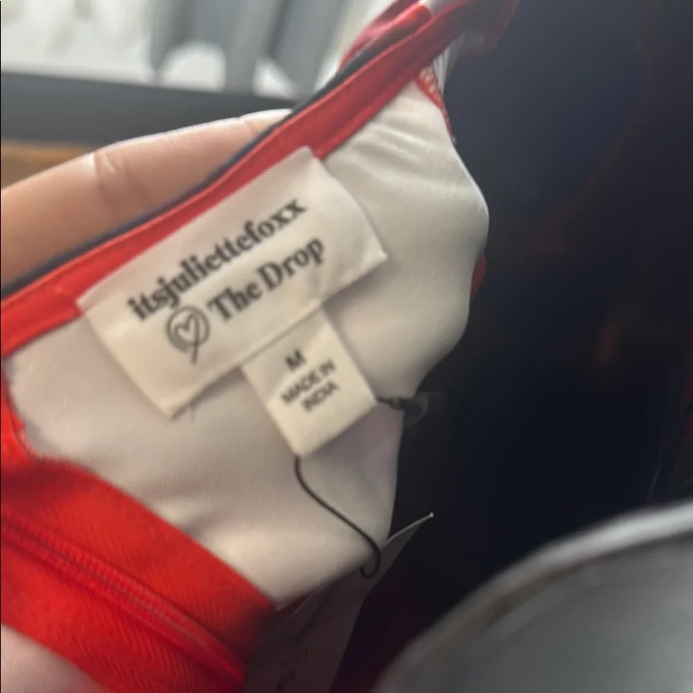 The Drop Women's Multi Print Asymmetrical Neckline Maxi Dress - Picture 10 of 13